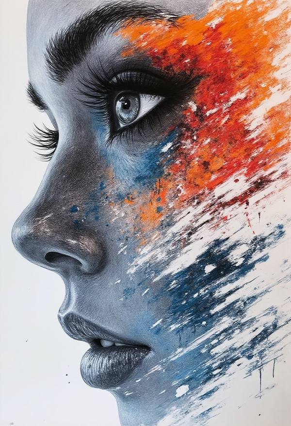 AI-generated image analyzed by PromptLens