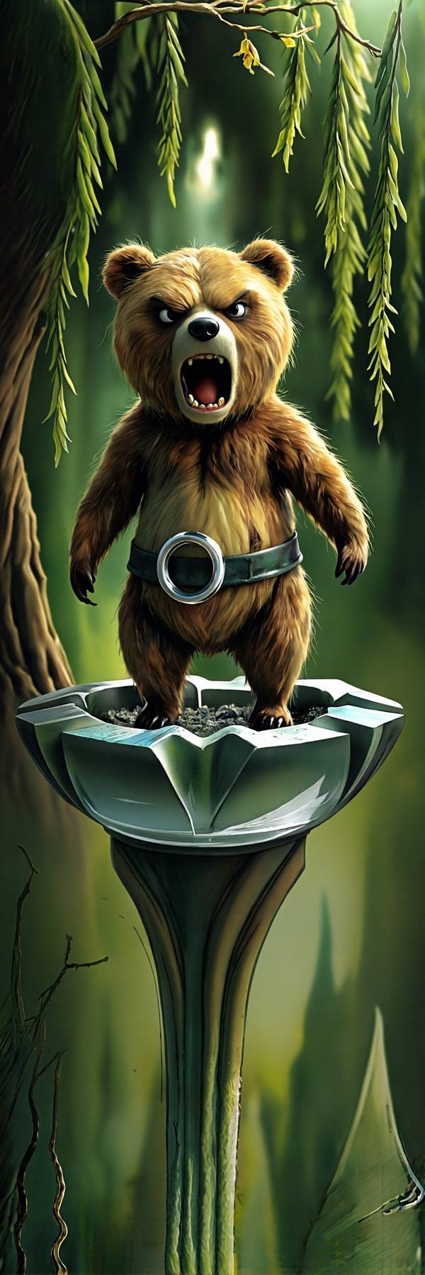 AI-generated image analyzed by PromptLens