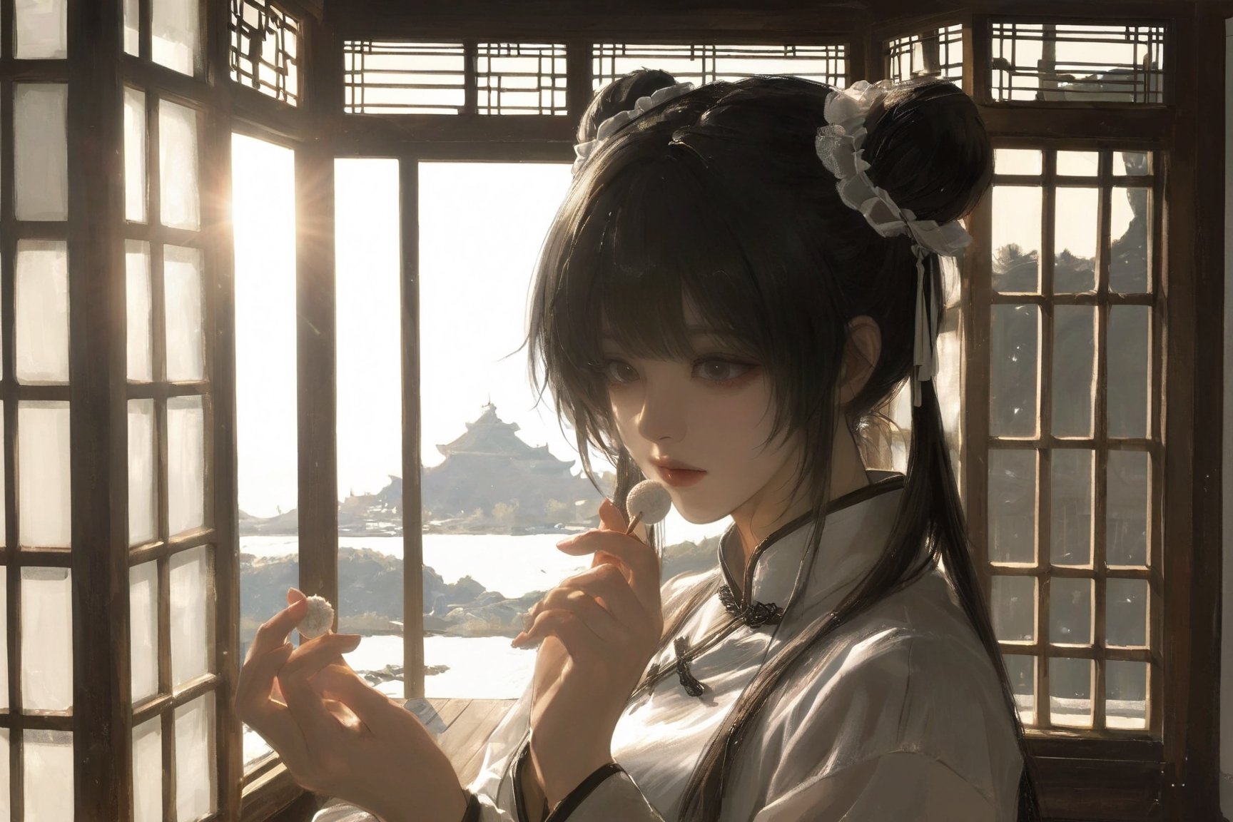 AI-generated image analyzed by PromptLens