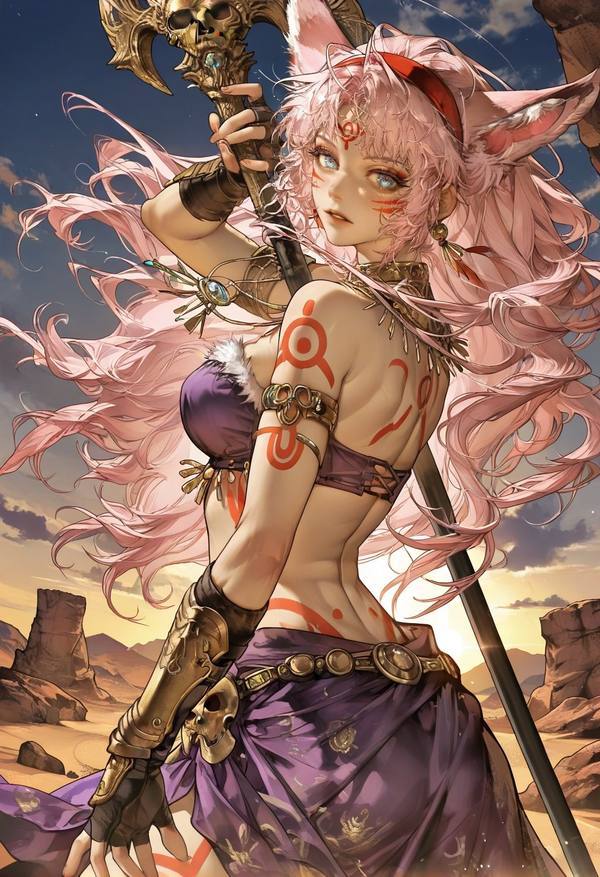 AI-generated image analyzed by PromptLens