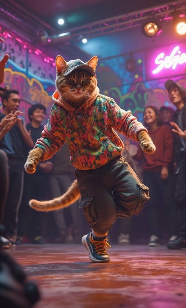 AI-generated image analyzed by PromptLens