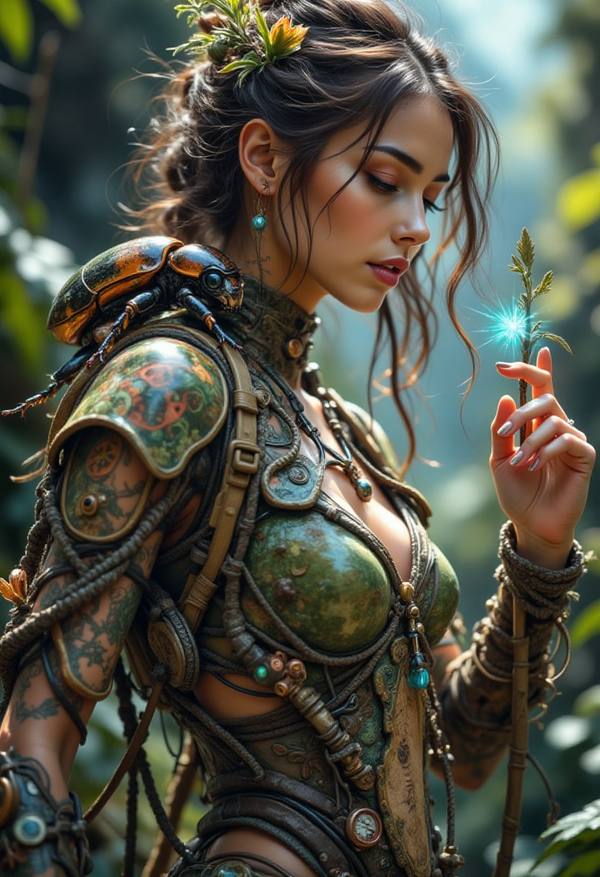 AI-generated image analyzed by PromptLens