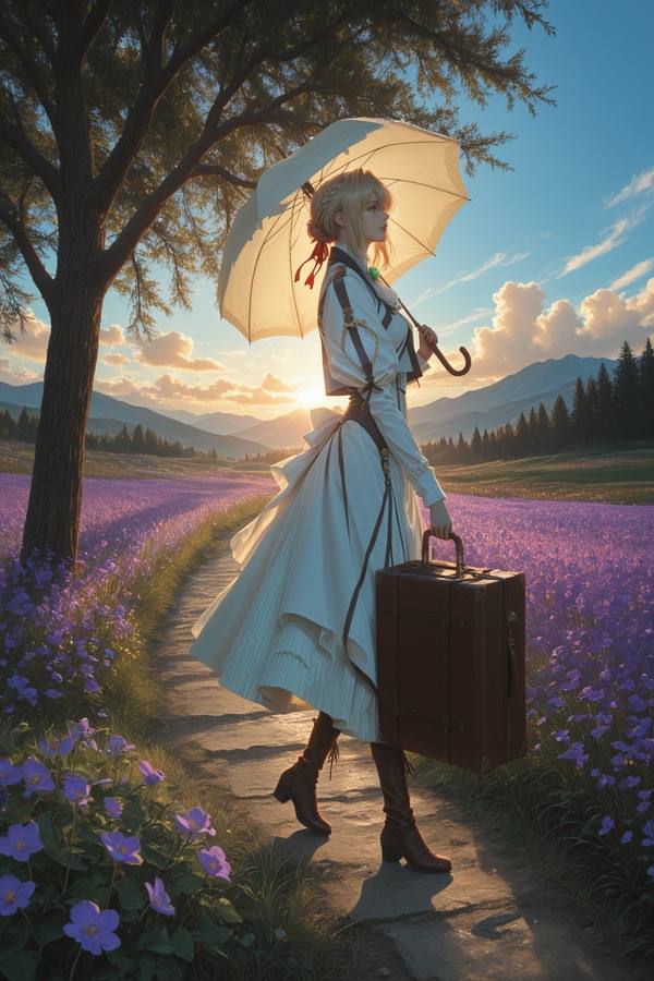 AI-generated image analyzed by PromptLens