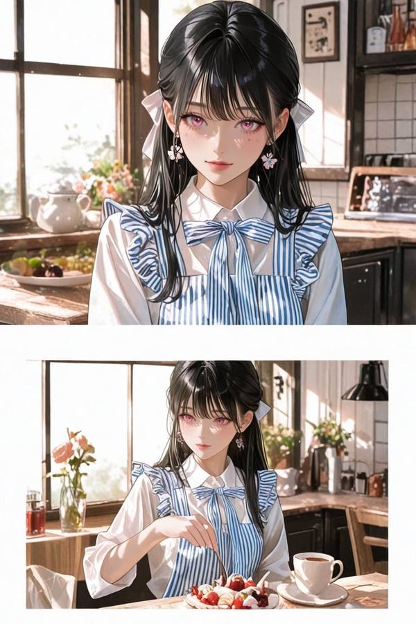 AI-generated image analyzed by PromptLens