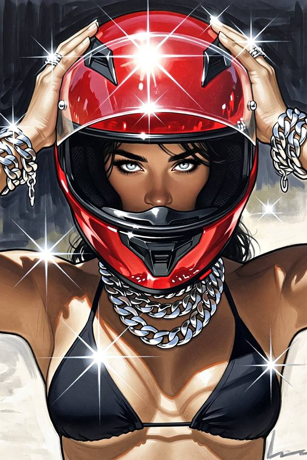 AI-generated image analyzed by PromptLens