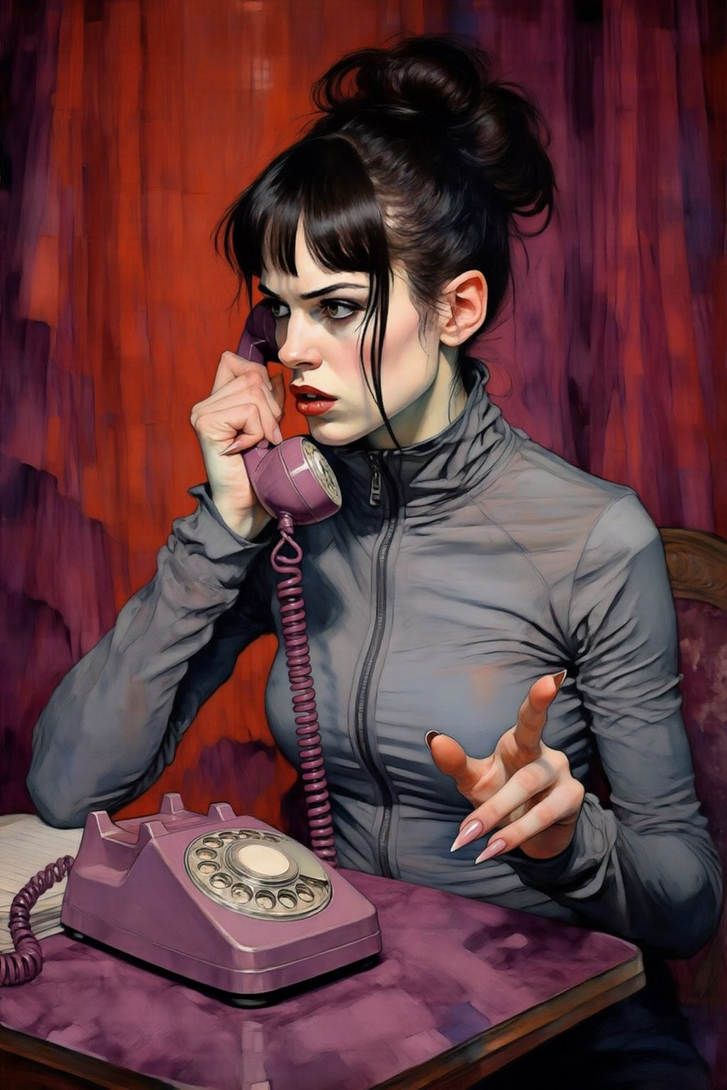 AI-generated image analyzed by PromptLens