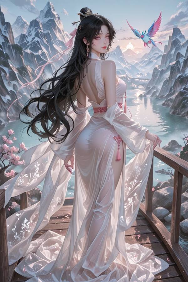 AI-generated image analyzed by PromptLens