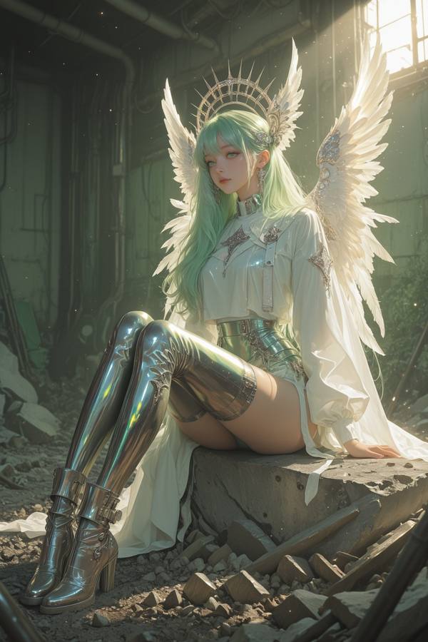 AI-generated image analyzed by PromptLens