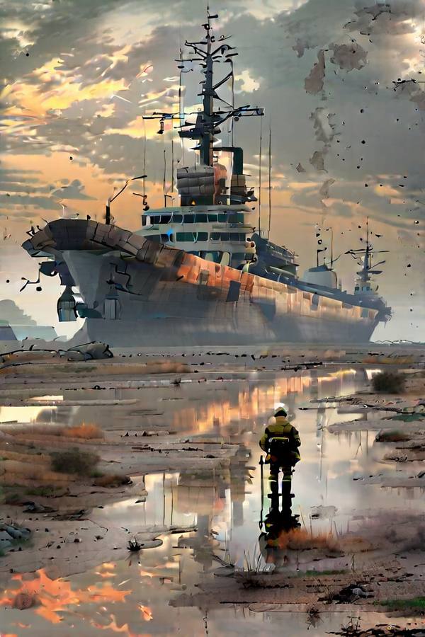 AI-generated image analyzed by PromptLens