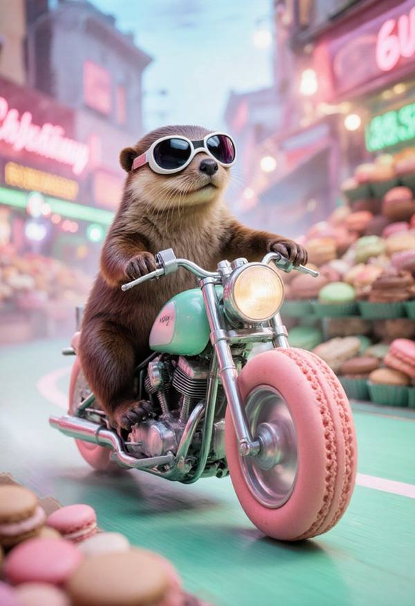 AI-generated image analyzed by PromptLens