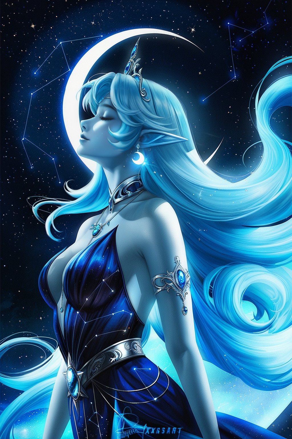 AI-generated image analyzed by PromptLens