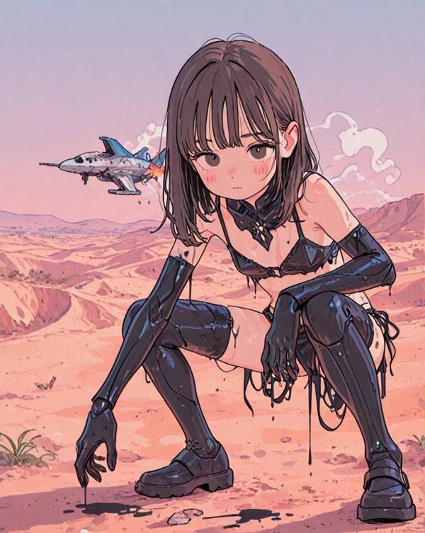 AI-generated image analyzed by PromptLens