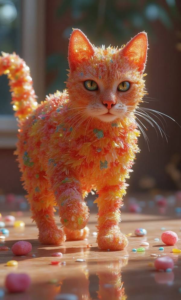 AI-generated image analyzed by PromptLens