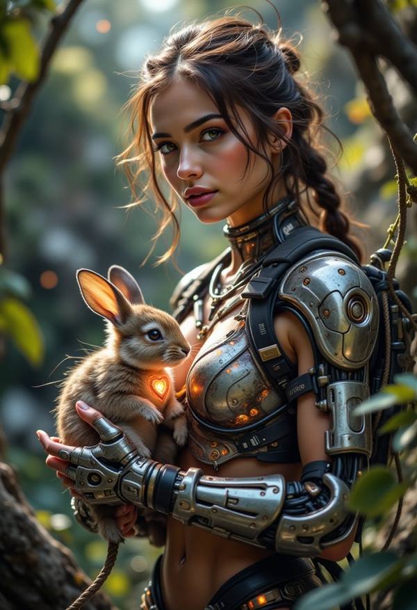 AI-generated image analyzed by PromptLens