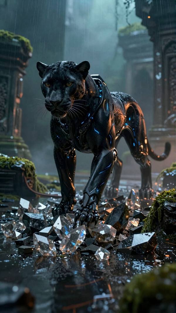 AI-generated image analyzed by PromptLens