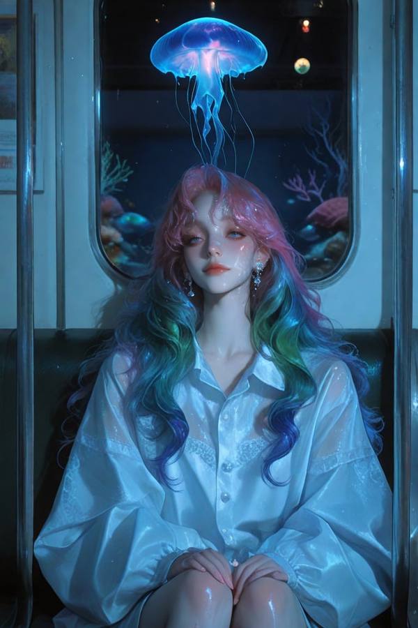 AI-generated image analyzed by PromptLens