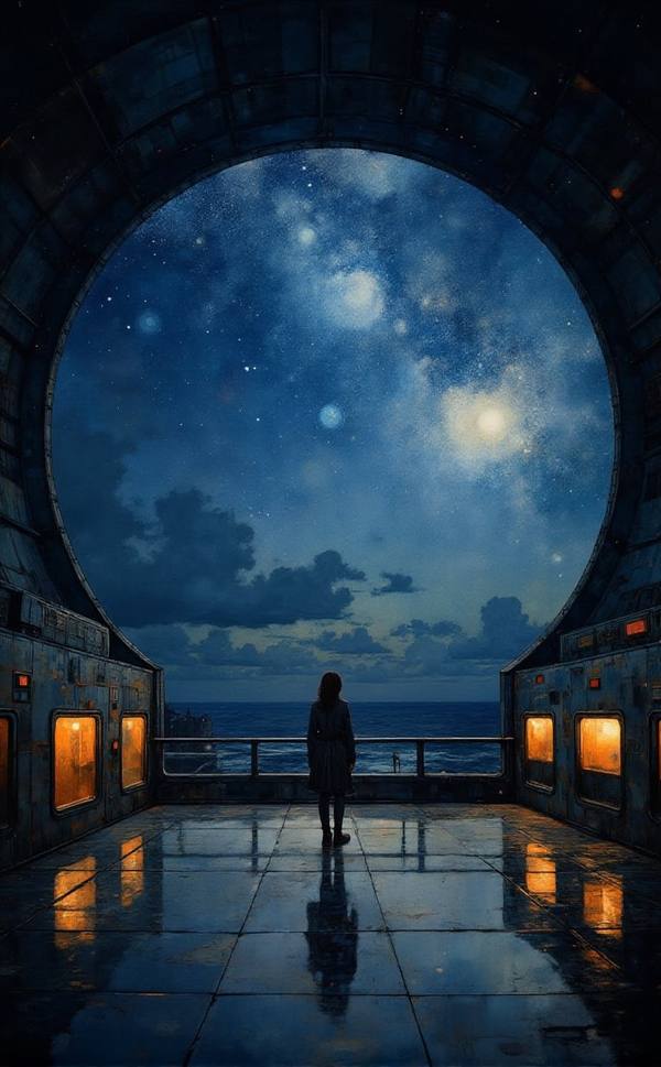 AI-generated image analyzed by PromptLens