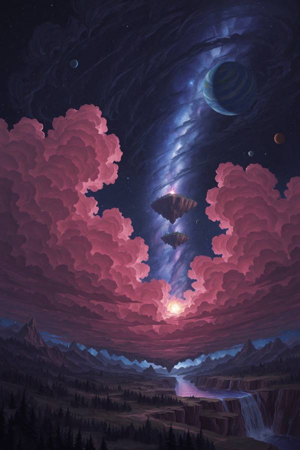 AI-generated image analyzed by PromptLens