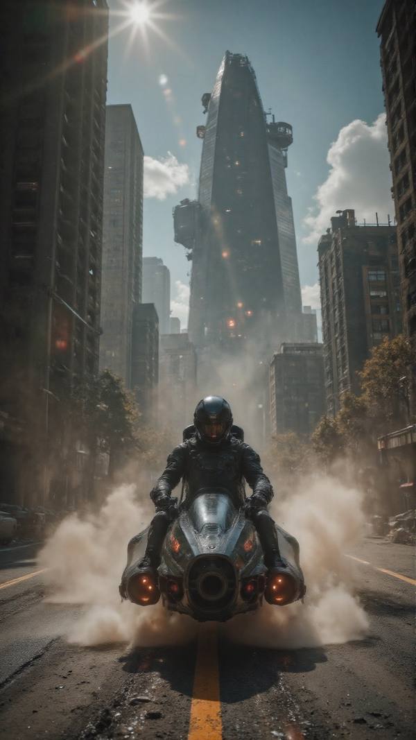 AI-generated image analyzed by PromptLens