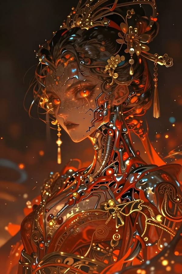 AI-generated image analyzed by PromptLens