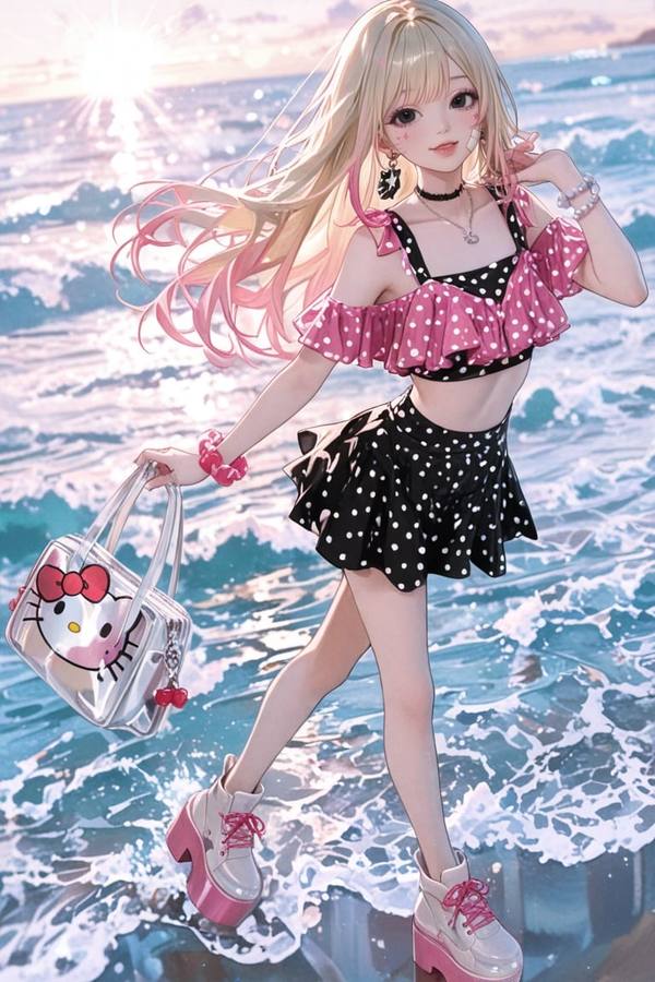 AI-generated image analyzed by PromptLens