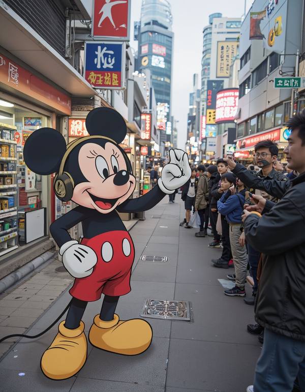 AI-generated image analyzed by PromptLens