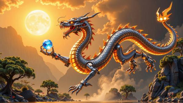 AI-generated image analyzed by PromptLens