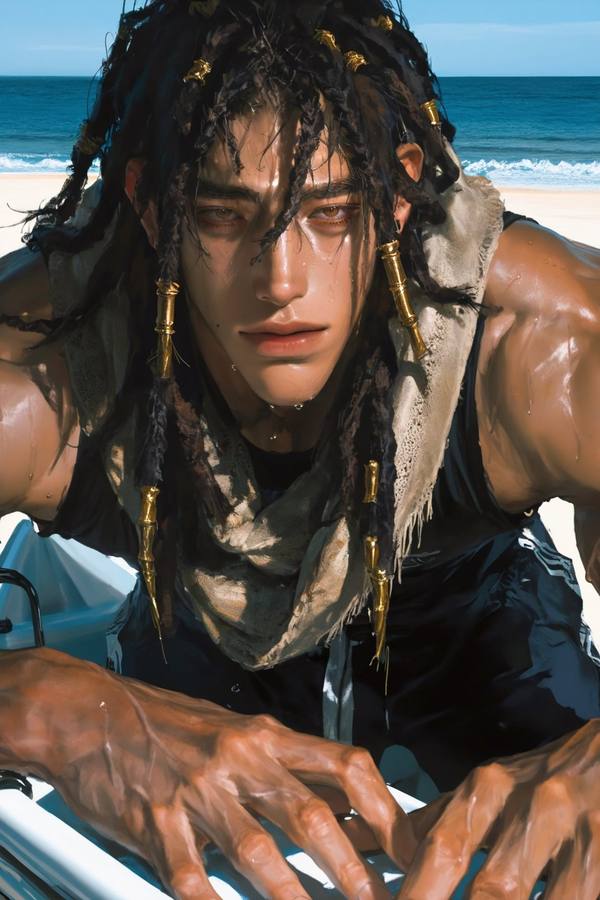 AI-generated image analyzed by PromptLens