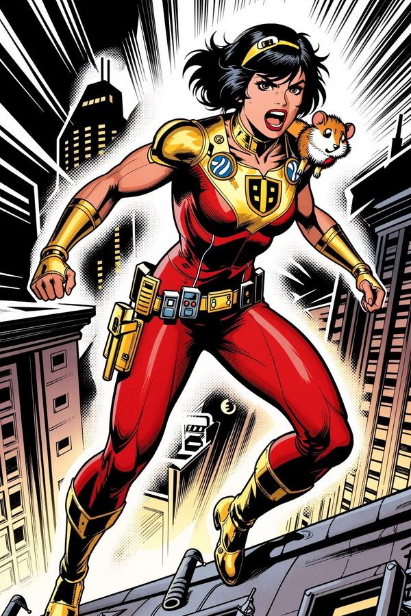 AI-generated image analyzed by PromptLens