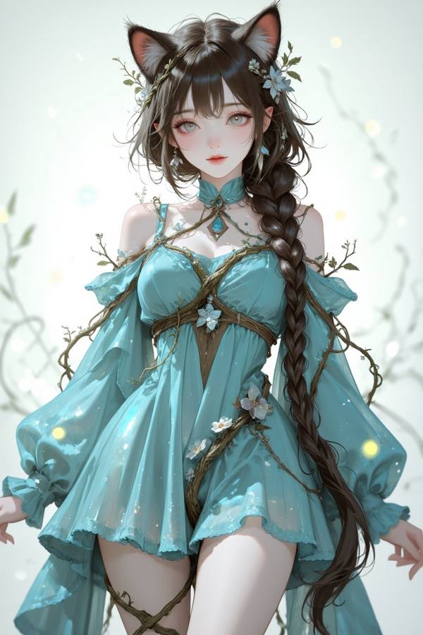 AI-generated image analyzed by PromptLens