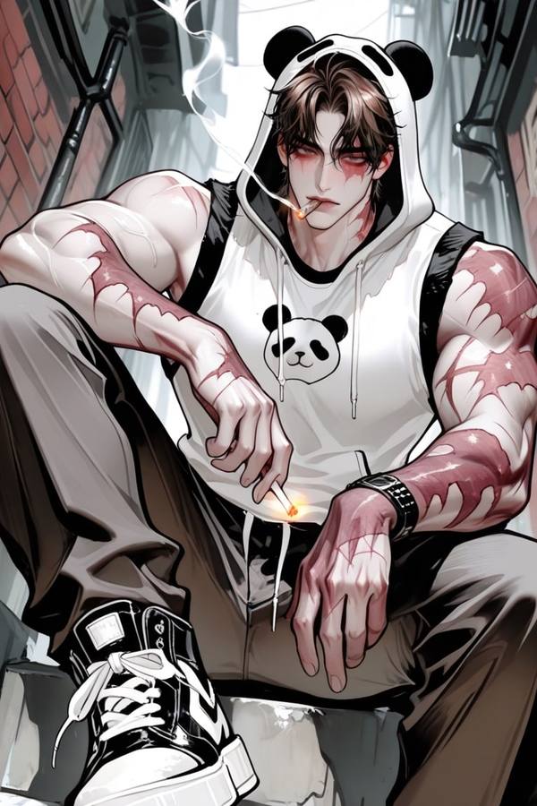 AI-generated image analyzed by PromptLens