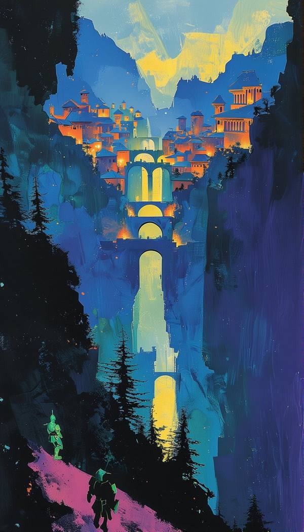 AI-generated image analyzed by PromptLens