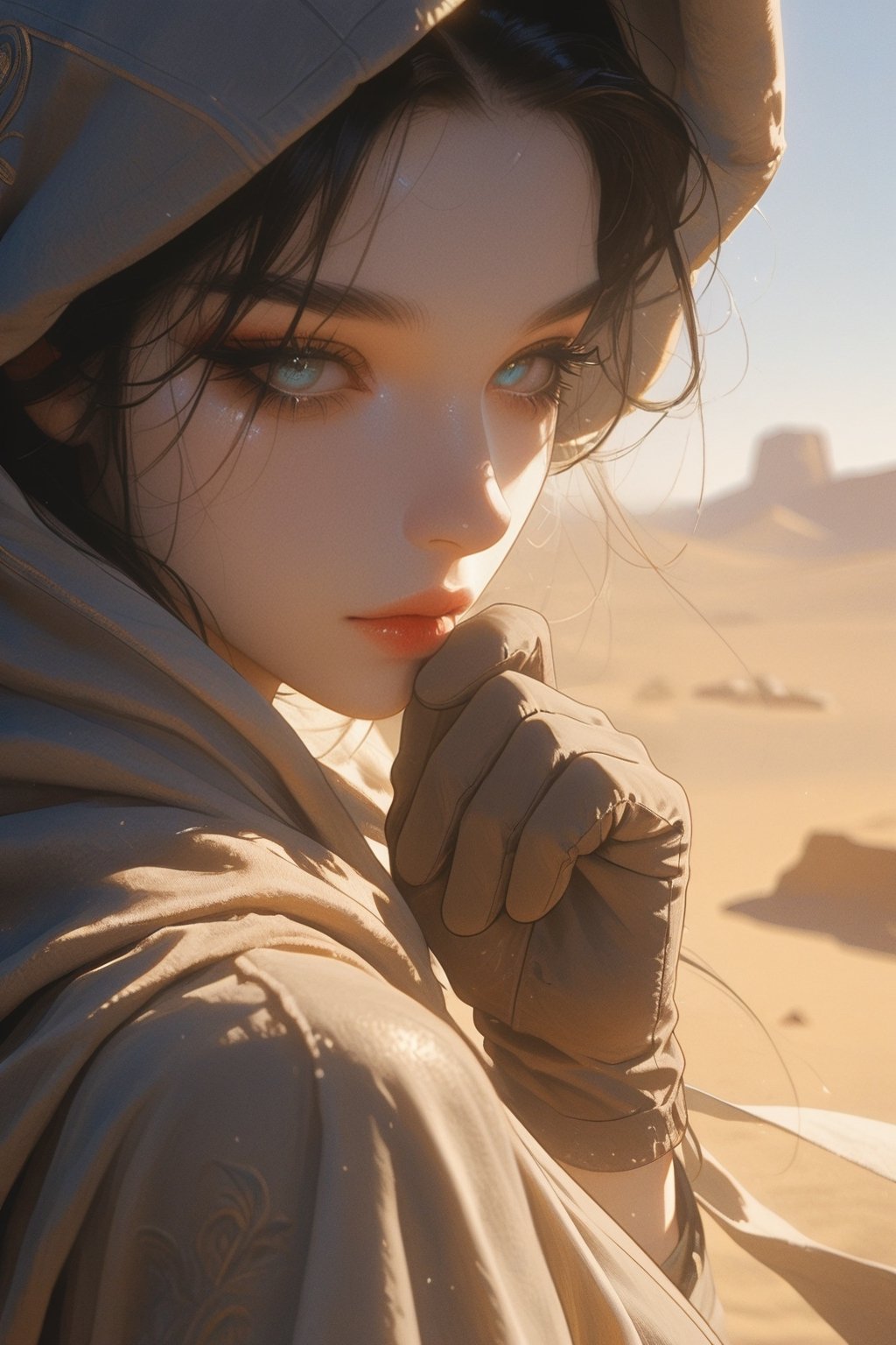 AI-generated image analyzed by PromptLens