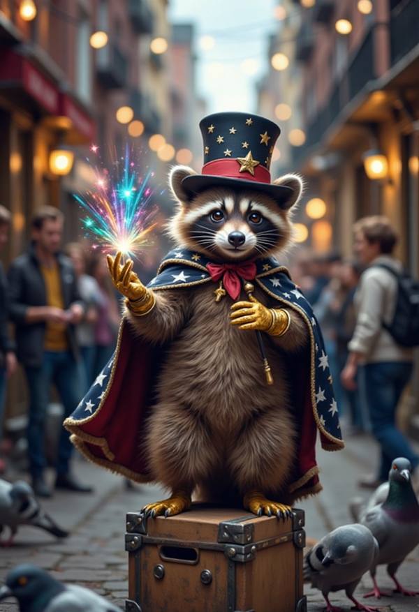 AI-generated image analyzed by PromptLens