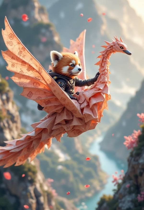 AI-generated image analyzed by PromptLens