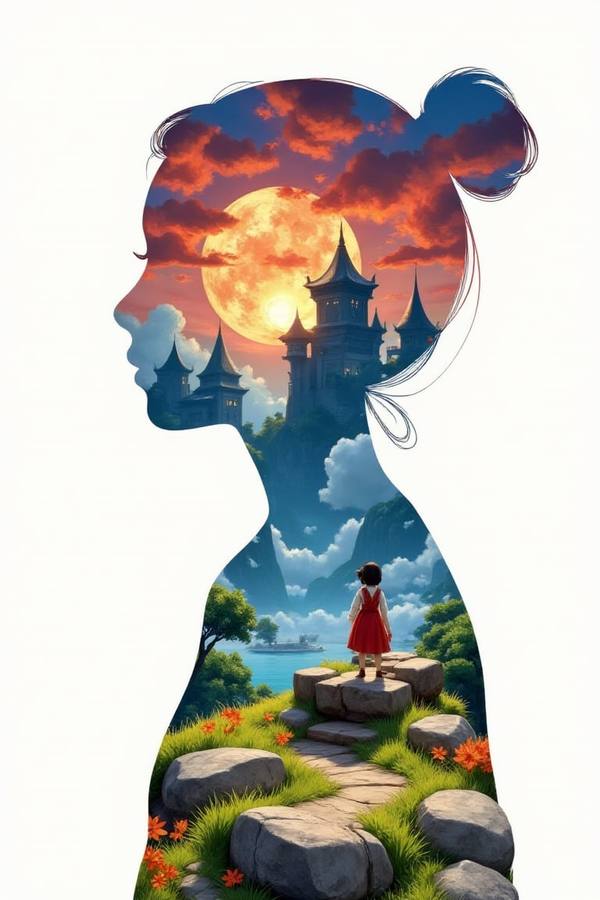 AI-generated image analyzed by PromptLens