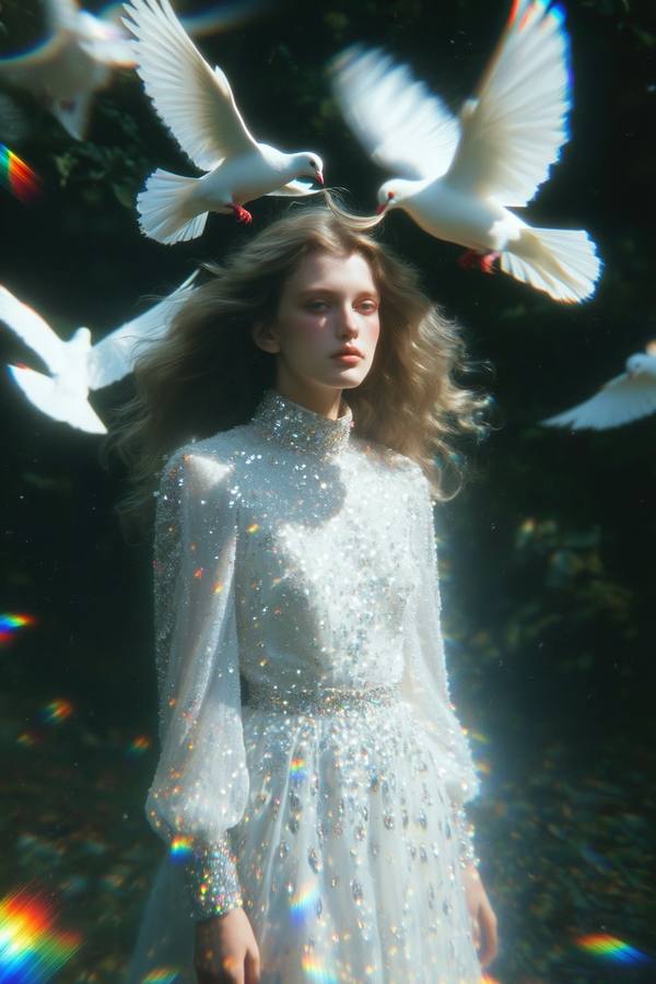 AI-generated image analyzed by PromptLens