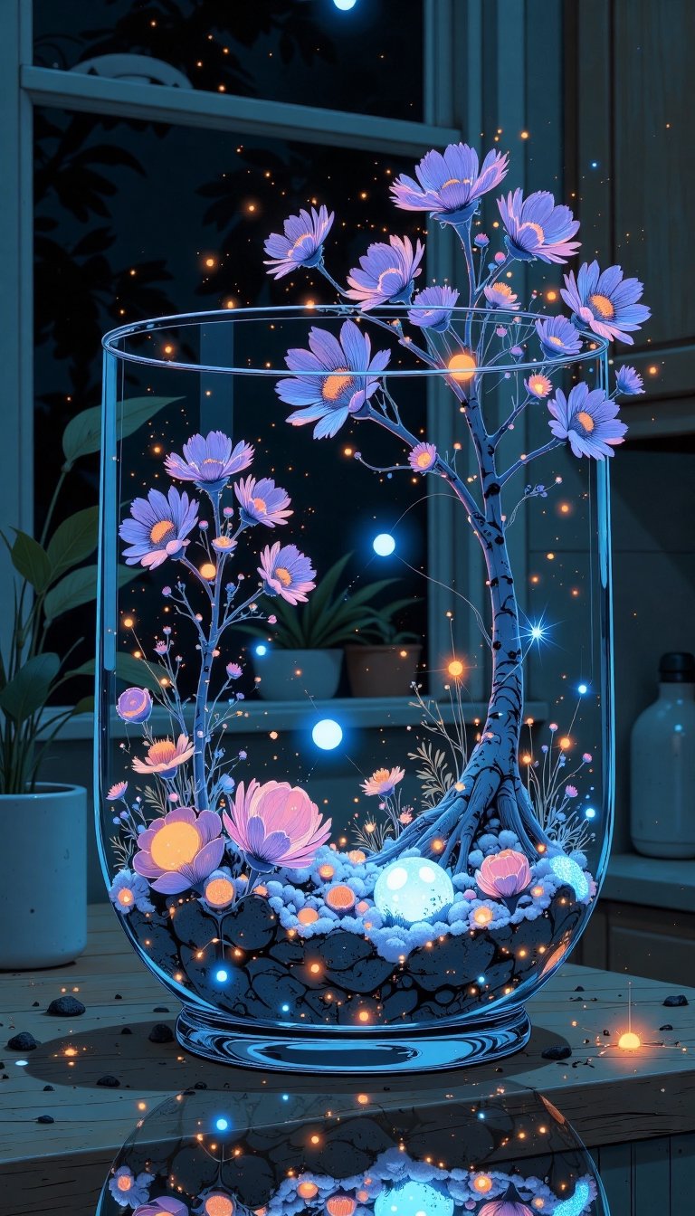 AI-generated image analyzed by PromptLens