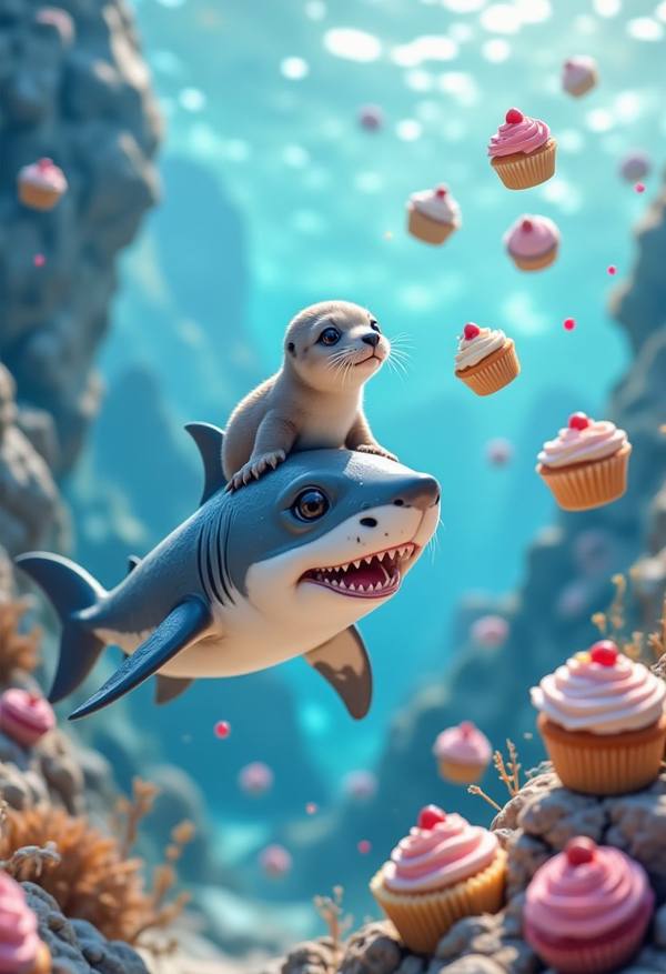 AI-generated image analyzed by PromptLens