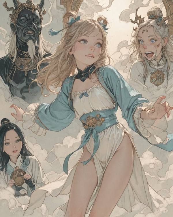 AI-generated image analyzed by PromptLens