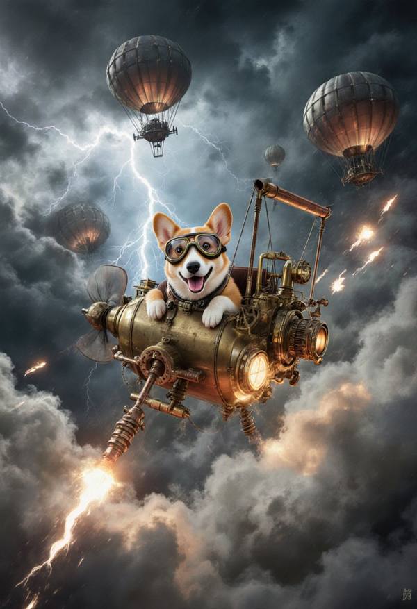 AI-generated image analyzed by PromptLens