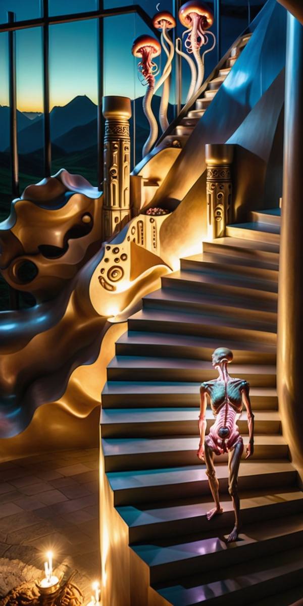 AI-generated image analyzed by PromptLens