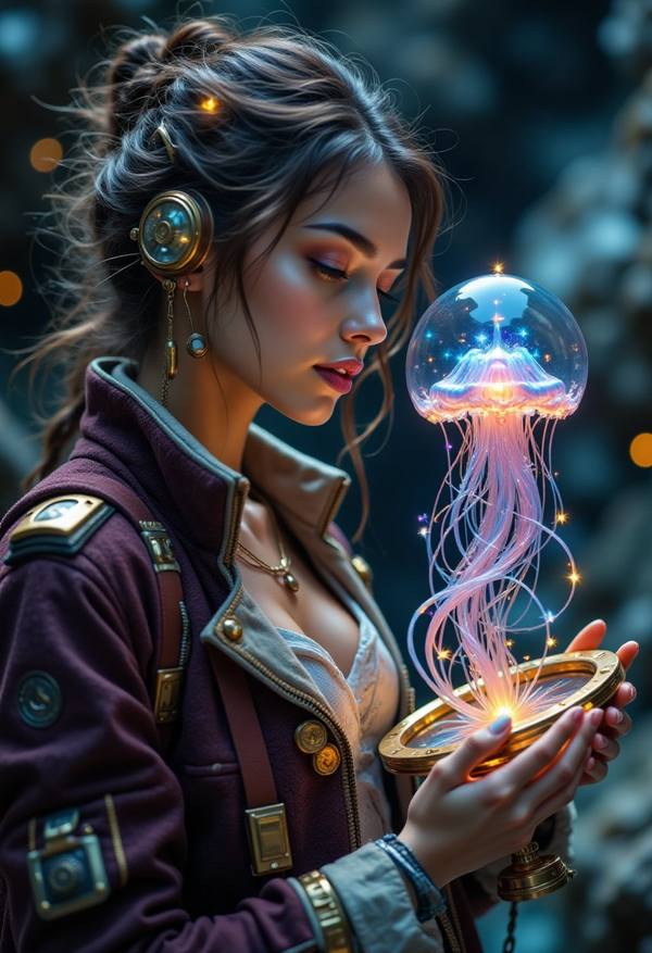 AI-generated image analyzed by PromptLens