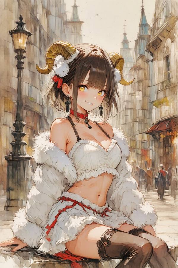 AI-generated image analyzed by PromptLens