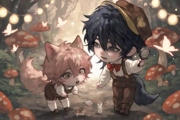 AI-generated image analyzed by PromptLens