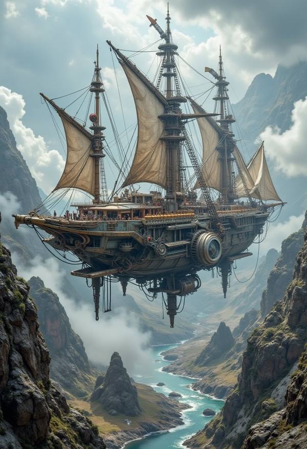 AI-generated image analyzed by PromptLens