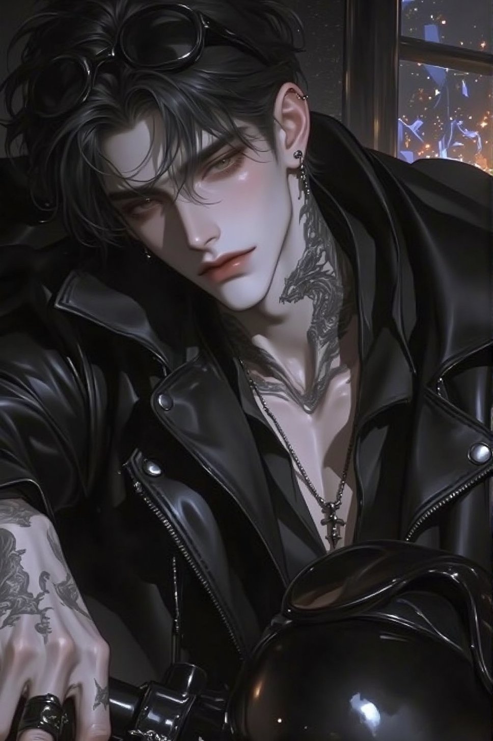 AI-generated image analyzed by PromptLens