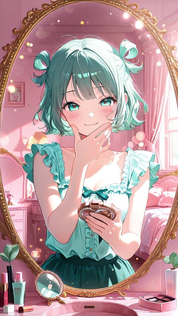 AI-generated image analyzed by PromptLens