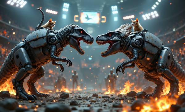 AI-generated image analyzed by PromptLens