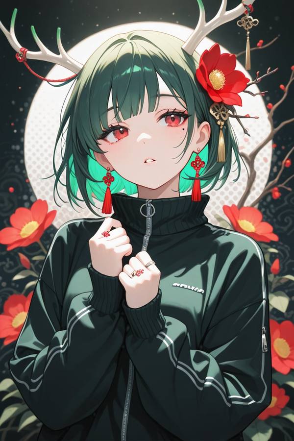 AI-generated image analyzed by PromptLens